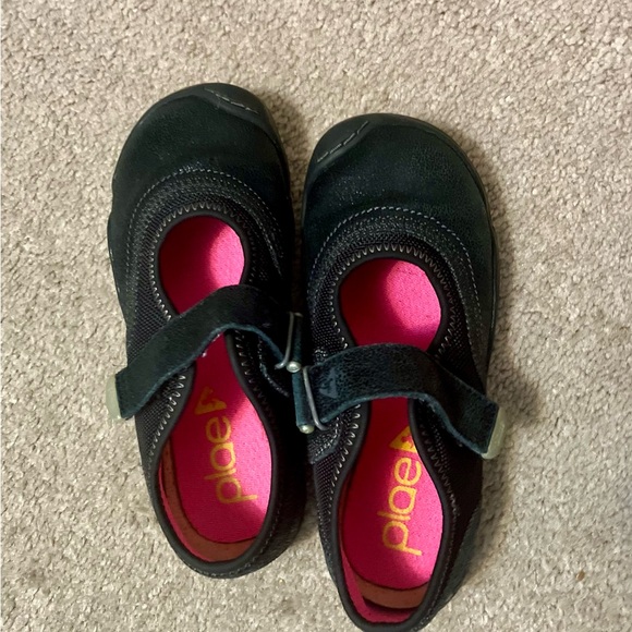 PLAE Emme Mary Jane Style Shoes, Black w/Sparkles - Size 11.5 (VGUC) - Picture 4 of 8